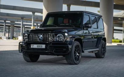 إيجار مرسيدس G63 AMG (أسود), 2021 في أبو ظبي