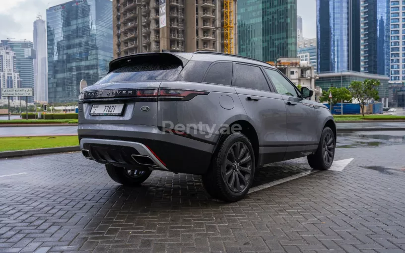 Range Rover Velar (Grey), 2020 for rent in Abu Dhabi