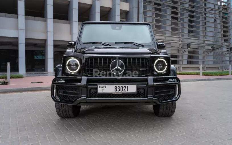 Mercedes G63 AMG (Nero), 2020 in affitto a Sharjah