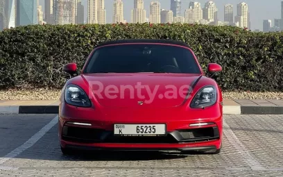 Porsche Boxster GTS (Dunkelrot), 2019 zur Miete in Dubai
