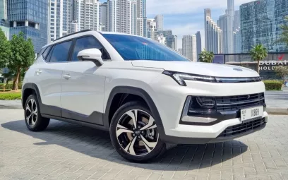 JAC JS4 (Blanc), 2023 &agrave; louer &agrave; Duba&iuml;