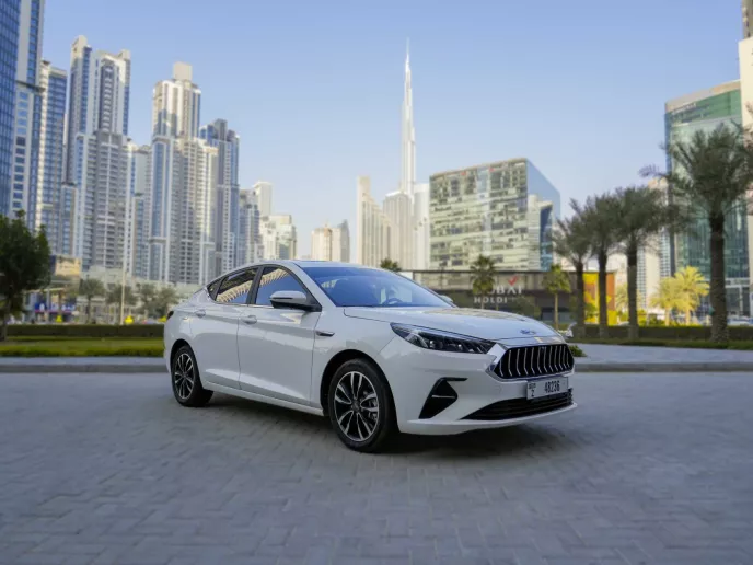 JAC J7 (White), 2023 for rent in Sharjah