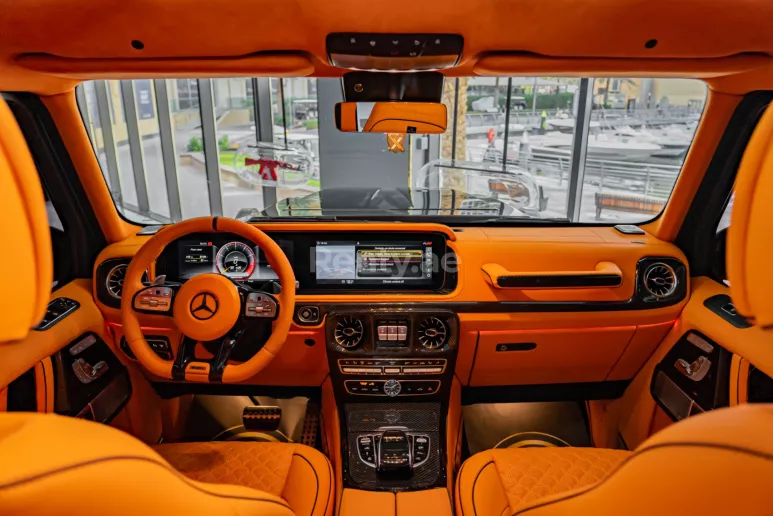 Mercedes G63 Brabus Hermes (Blau), 2019  zur Miete in Dubai