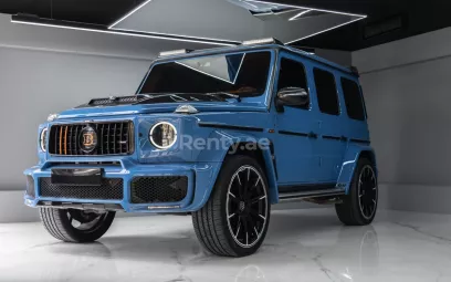 إيجار مرسيدس G63 Brabus Hermes (أزرق), 2019 في دبي