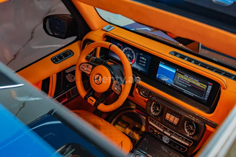 Mercedes G63 Brabus Hermes (Blau), 2019  zur Miete in Dubai