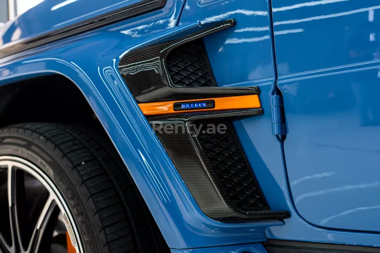 Mercedes G63 Brabus Hermes (Blau), 2019  zur Miete in Dubai