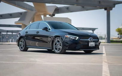 Mercedes A220 (Negro), 2021 para alquiler en Abu Dhabi