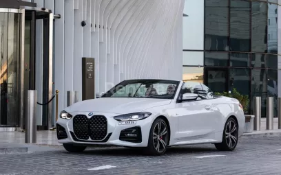 إيجار بي ام دبليو 430i كابريو (أبيض), 2021 في دبي