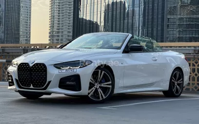 Dubai'de kiralık BMW 430i cabrio (Beyaz), 2022