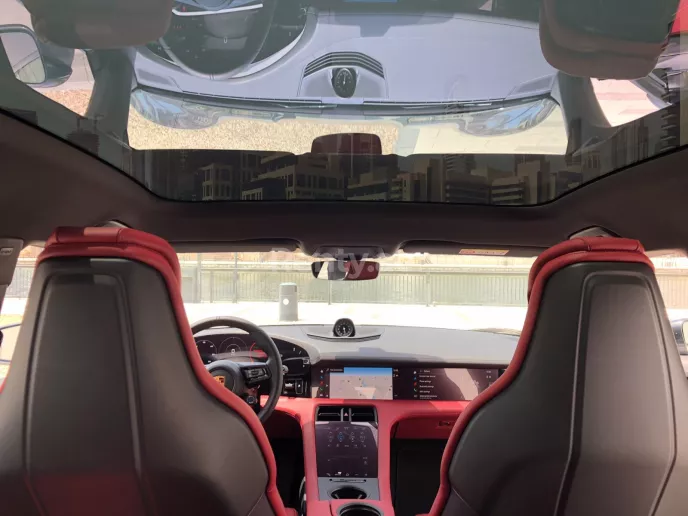 Porsche Taycan (Grey), 2022 for rent in Dubai