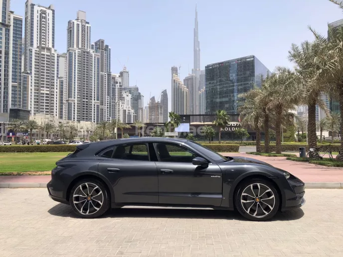 Porsche Taycan (Grey), 2022 for rent in Dubai