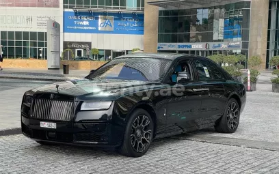 Dubai'de kiralık Rolls Royce Ghost (Siyah), 2022