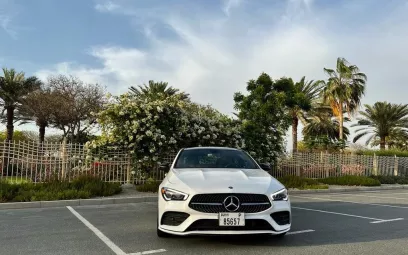 Mercedes CLA 250 (Белый), 2021 для аренды в Дубай