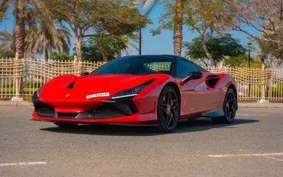 Ferrari F8 for rent in Dubai