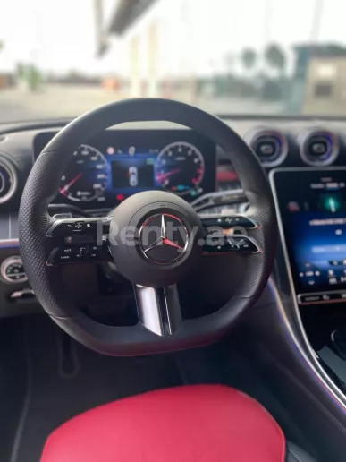 Mercedes C200 (Grey), 2022 for rent in Dubai