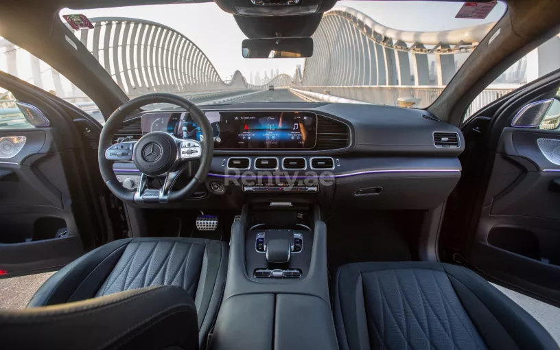 Mercedes GLE 63s Coupe (Черный), 2021 для аренды в Дубай