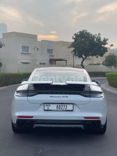 Porsche Panamera GTS (White), 2022 for rent in Dubai