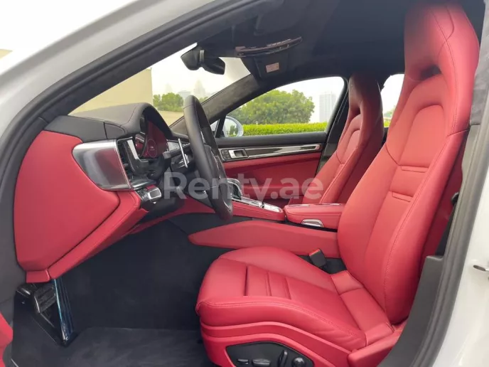 Porsche Panamera GTS (White), 2022 for rent in Dubai