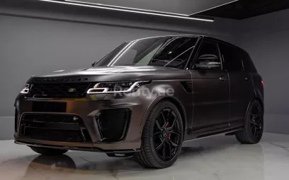 Range Rover Sport SVR (Brown), 2022 for rent in Dubai