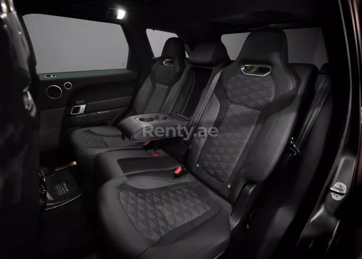 Range Rover Sport SVR (Brown), 2022 for rent in Dubai