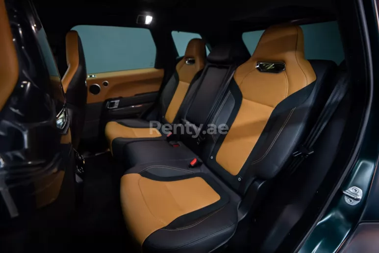 Range Rover Sport SVR (Green), 2022 for rent in Dubai
