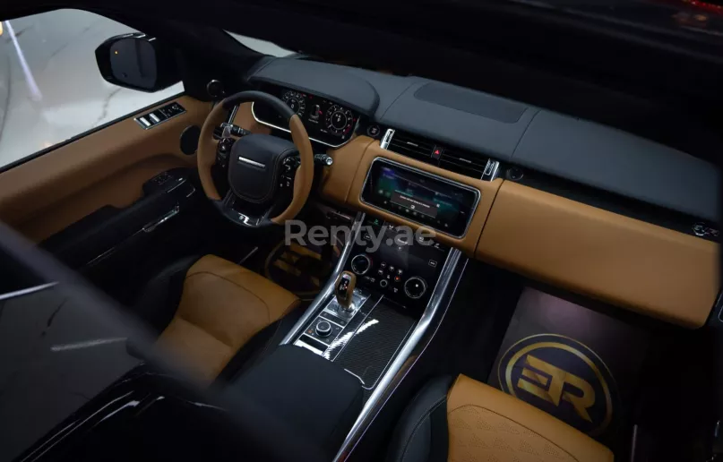Range Rover Sport SVR (Green), 2022 for rent in Dubai