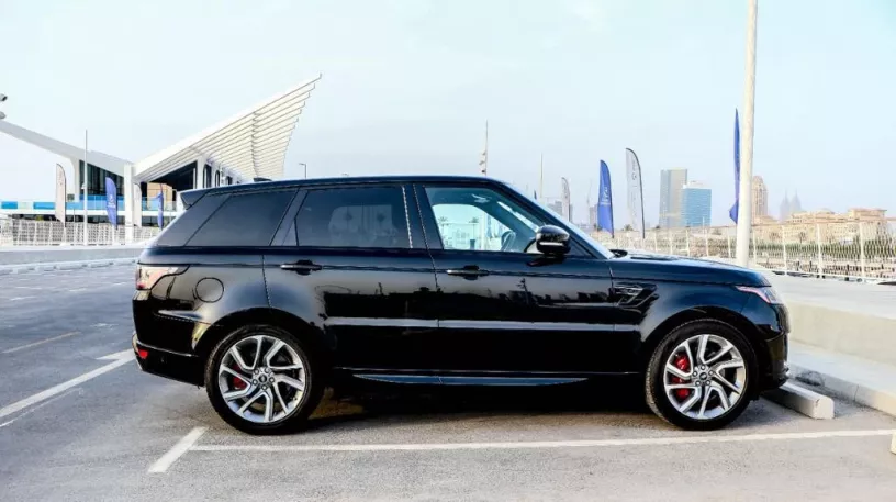 Range Rover Sport Supercharged V8 (Black), 2021 for rent in Dubai