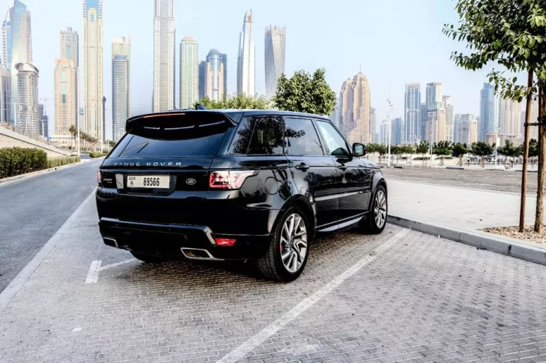 Range Rover Sport Supercharged V8 (Black), 2021 for rent in Dubai