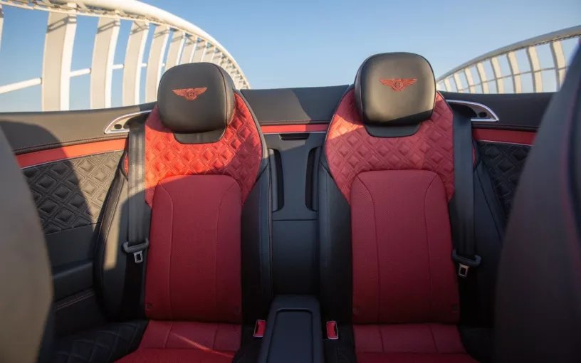Bentley Continental GTC V12 (White), 2021 for rent in Dubai
