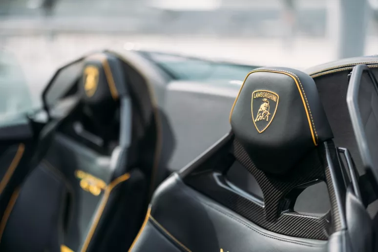Lamborghini Evo Spyder (Noir), 2023 location horaire &agrave; Duba&iuml;