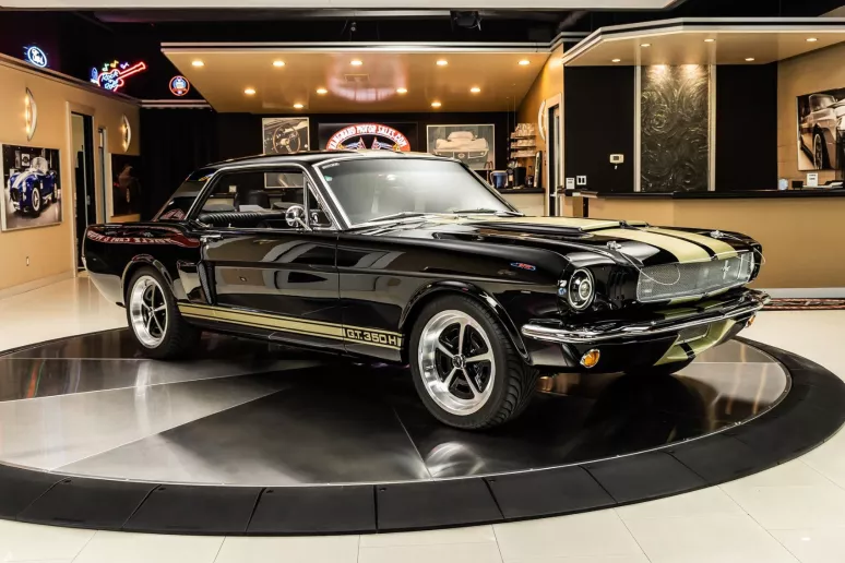 Ford Mustang (Black), 1966 for rent in Dubai