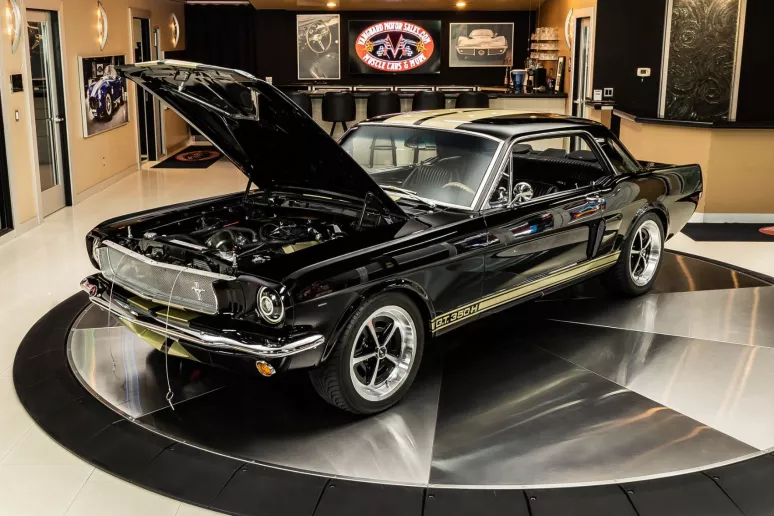 Ford Mustang (Black), 1966 for rent in Dubai