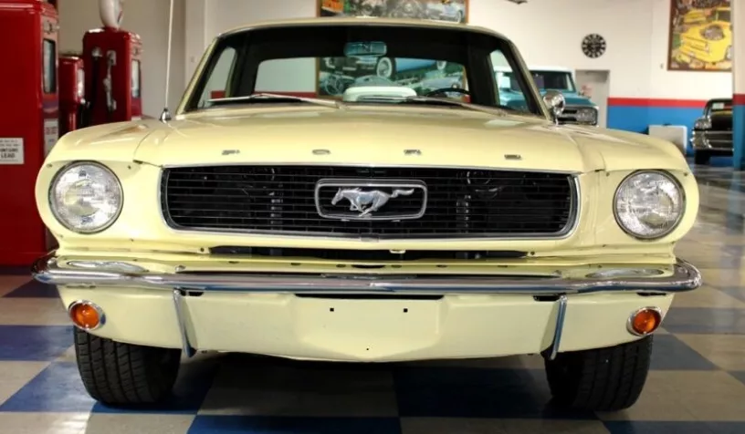 Ford Mustang (Beige), 1966 for rent in Dubai