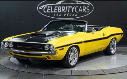 Dodge Challenger (Gelb), 1970 zur Miete in Dubai