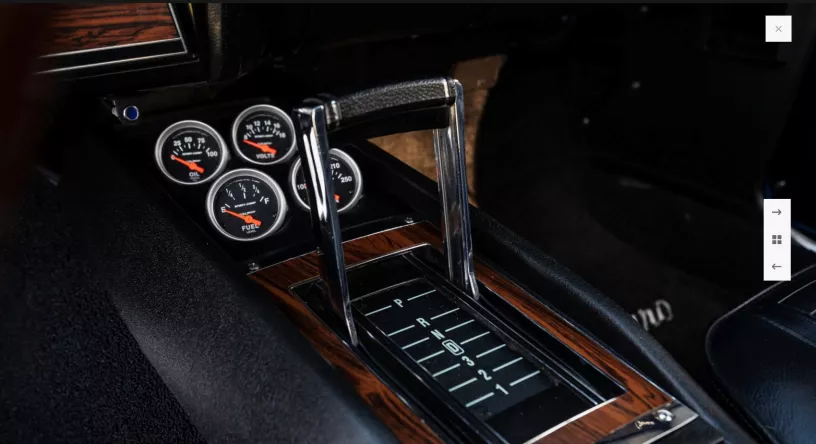 Chevrolet Camaro (Синий), 1969 для аренды в Дубай