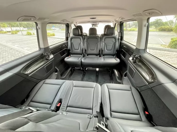 Mercedes V250 (Black), 2023 for rent in Dubai