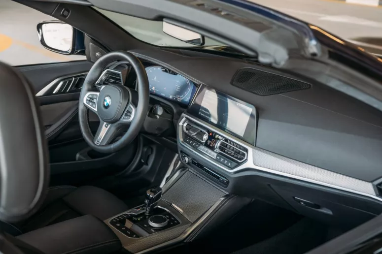 BMW 430i cabri (Темно-синий), 2022 для аренды в Абу-Даби