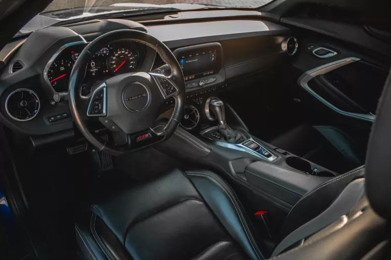 Chevrolet Camaro SS (Blue), 2022 for rent in Abu Dhabi