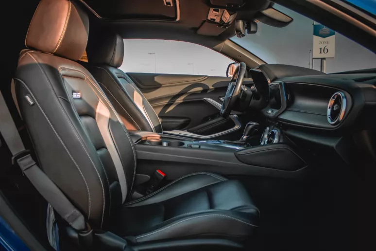Chevrolet Camaro SS (Blue), 2022 for rent in Abu Dhabi