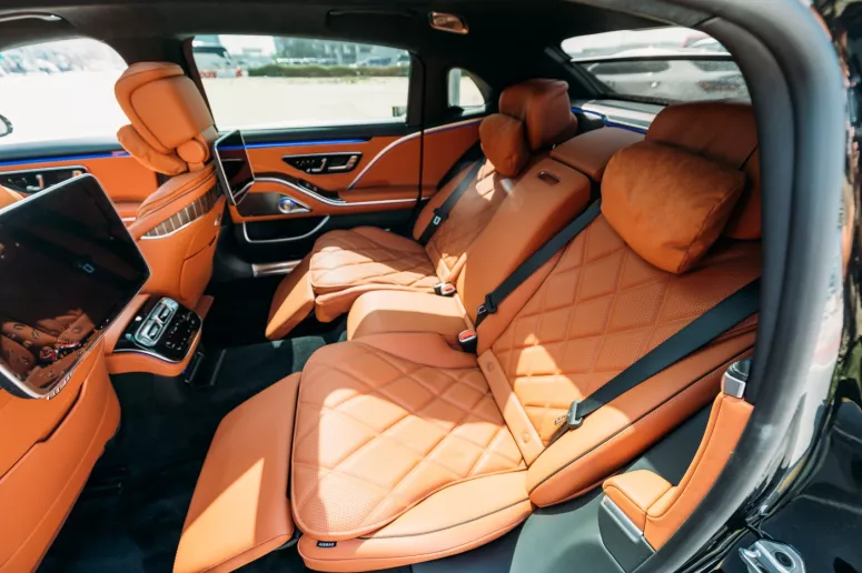 Mercedes Maybach S580 (Black), 2023 for rent in Sharjah