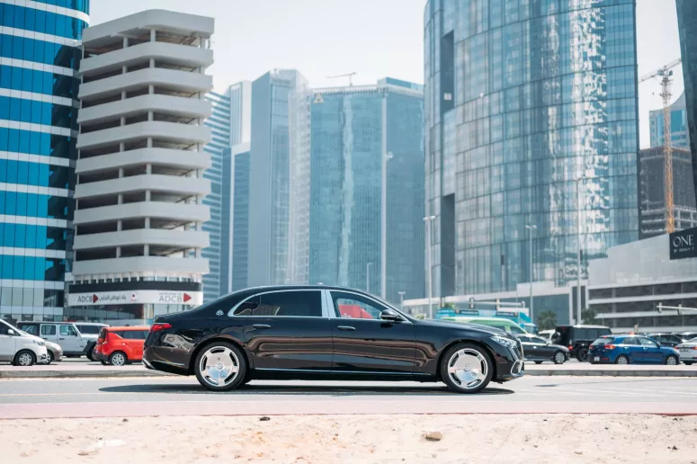 Mercedes Maybach S580 (Black), 2023 for rent in Sharjah