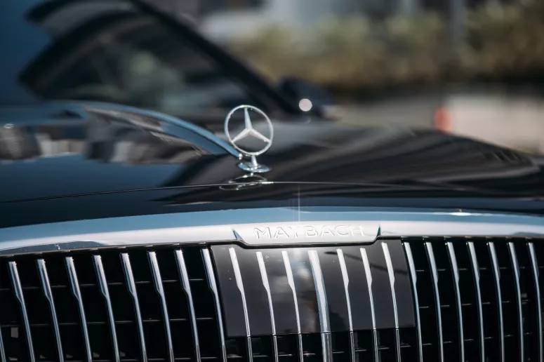 Mercedes Maybach S580 (Black), 2023 for rent in Sharjah