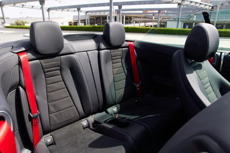 Mercedes E200 Cabrio (White), 2022 for rent in Ras Al Khaimah