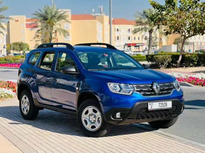 Dubai'de kiralık Renault Duster 2023 (Mavi), 2023