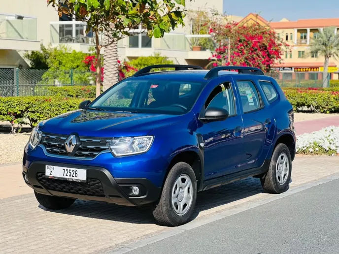Dubai'de kiralık Renault Duster 2023 (Mavi), 2023