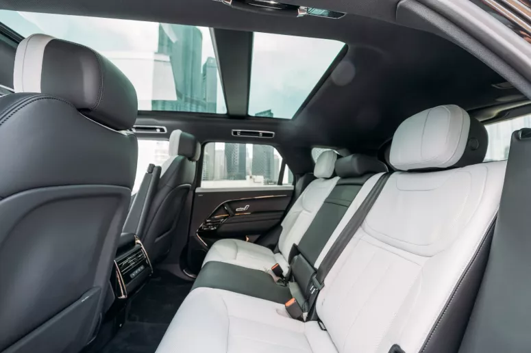 Range Rover Sport NEW SHAPE (Black), 2023 for rent in Ras Al Khaimah