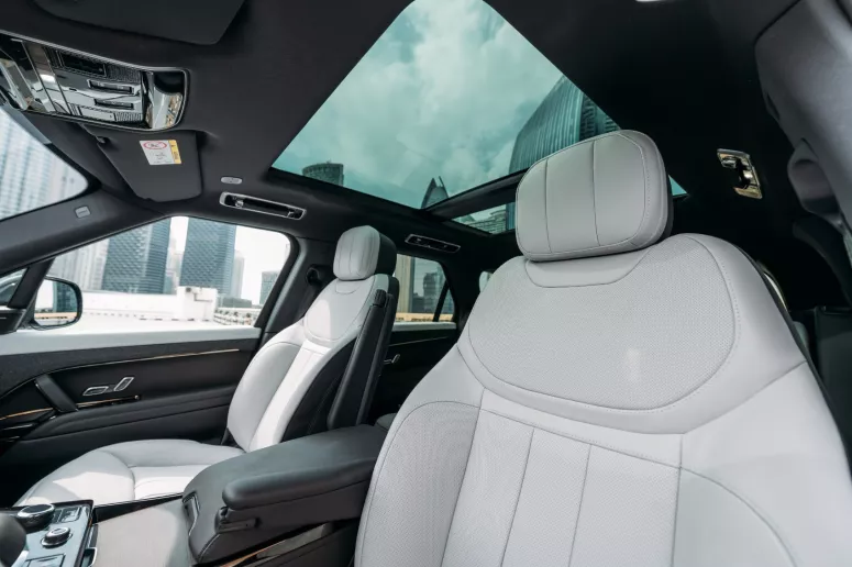 Range Rover Sport NEW SHAPE (Black), 2023 for rent in Ras Al Khaimah