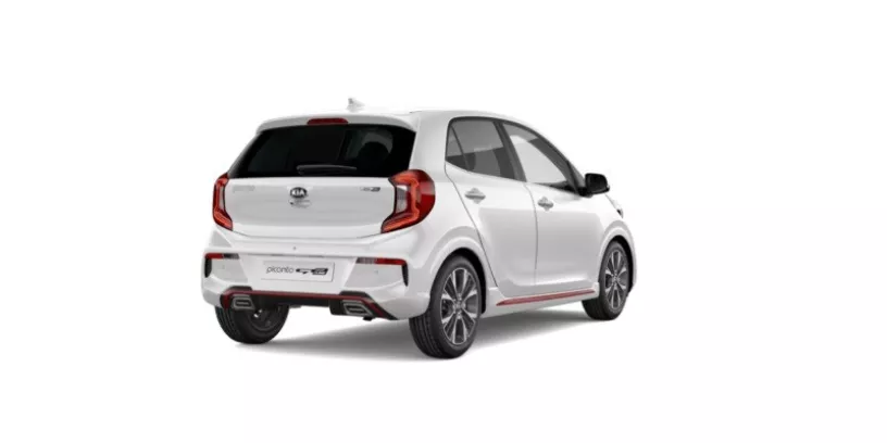 KIA Picanto (rojo), 2022 para alquiler en Dub&aacute;i