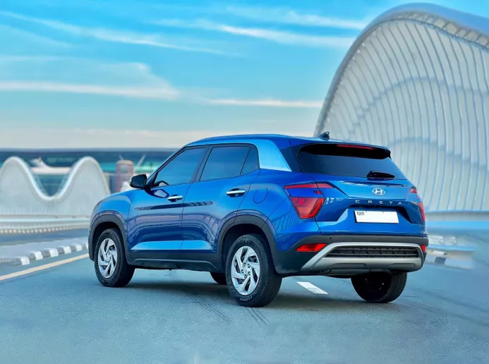 Dubai'de kiralık Hyundai Creta (Mavi), 2022