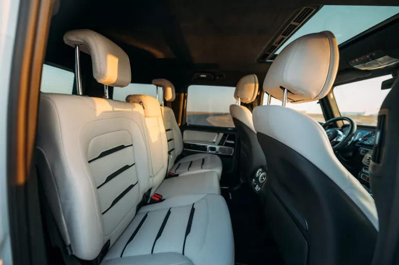 Mercedes G63 AMG (White), 2023 for rent in Dubai